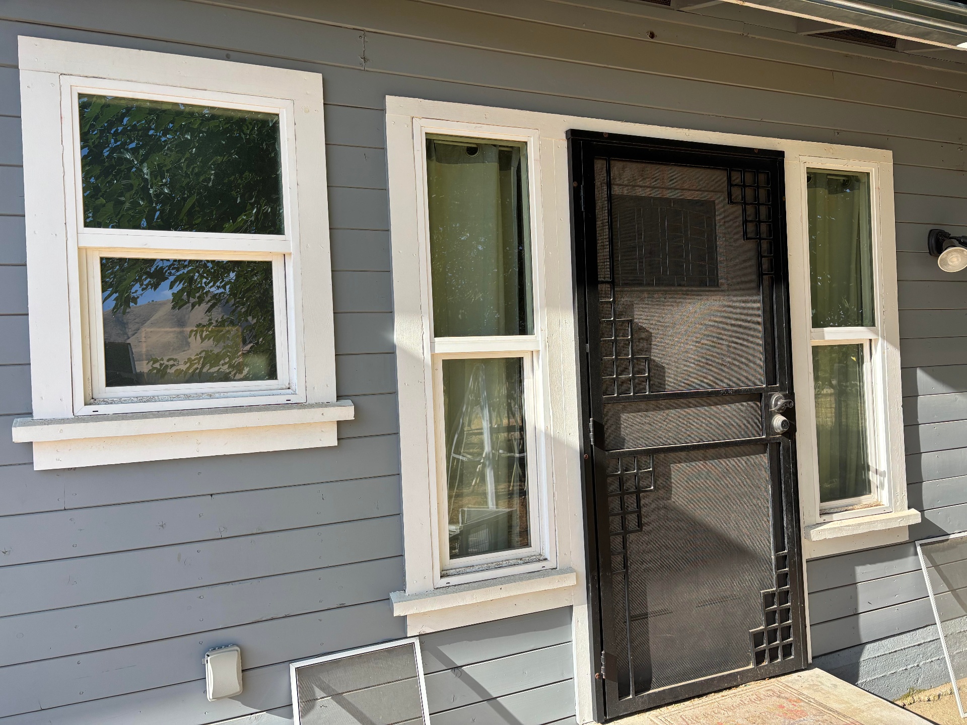 House windows before cleaning - needs professional attention